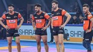Pro Kabaddi League 2025 Live Streaming Free Online: How To Watch U Mumba vs Bengaluru Bulls PKL 12 Match on Mobile and TV Channel Telecast