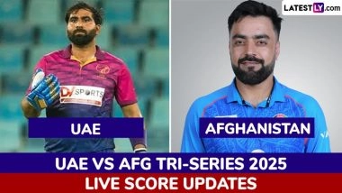 AFG Win By 38 Runs | United Arab Emirates vs Afghanistan Highlights of UAE Tri-Series 2025: Afghanistan Get Back to Winning Ways With All-Round Performance