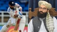 Virat Kohli Took 'Early' Retirement from Test Cricket, Says Taliban Leader Anees Haqqani; Wishes to See Him Play Till He is 50 (Watch Video)