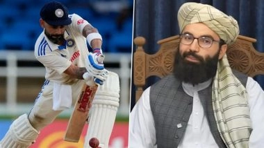 Virat Kohli Took 'Early' Retirement from Test Cricket, Says Taliban Leader Anees Haqqani; Wishes to See Him Play Till He is 50 (Watch Video)