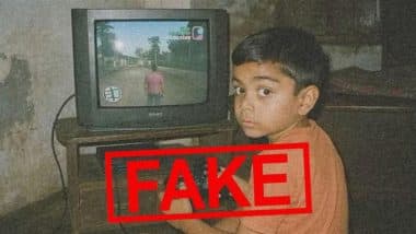 Virat Kohli Playing GTA in Childhood Photo Fact Check: Is Picture of Star Cricketer Playing Popular Video Game Real or Fake? Here’s the Truth