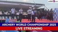 On Which Channel World Archery Championships 2025 Live Telecast Will Be Available? How To Watch Compound and Recurve Archery Events Live Streaming Online?