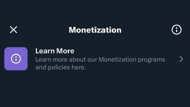 X Monetisation Section Down: Users Report Facing Issues of ‘Blank Page’ While Opening Page; X Staff Responds