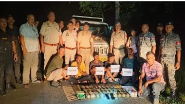 Yaba Tablets Seized in Cachar: In Major Crackdown Against Drug Trafficking, Assam Police Seizes 3 Lakh Yaba Tablets Worth INR 90 Crore, 2 Arrested