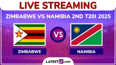 Zimbabwe vs Namibia Live Streaming Online, 2nd T20I 2025: How To Watch ZIM vs NAM Cricket Match Free Live Telecast on TV?