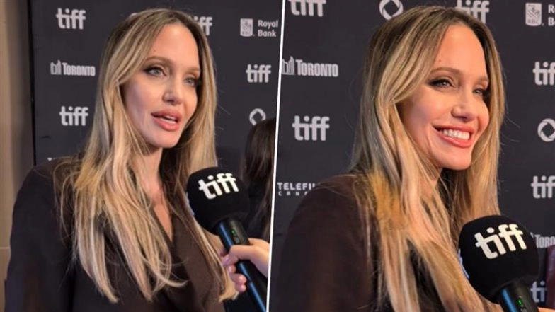 TIFF 2025: Angelina Jolie Stuns in Chic Coat Dress at ‘Couture’ Premiere