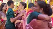 Navratri 2025: Kajol Caught in Emotional Hug with Son Yug During Durga Puja Celebrations (Watch Video)