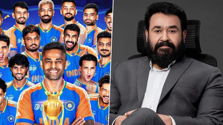 Mohanlal Praises Team India’s Spirit After Thrilling Asia Cup Win Over Pakistan; Says ‘The Men in Blue Dazzled with Relentless Spirit’ (View Post)