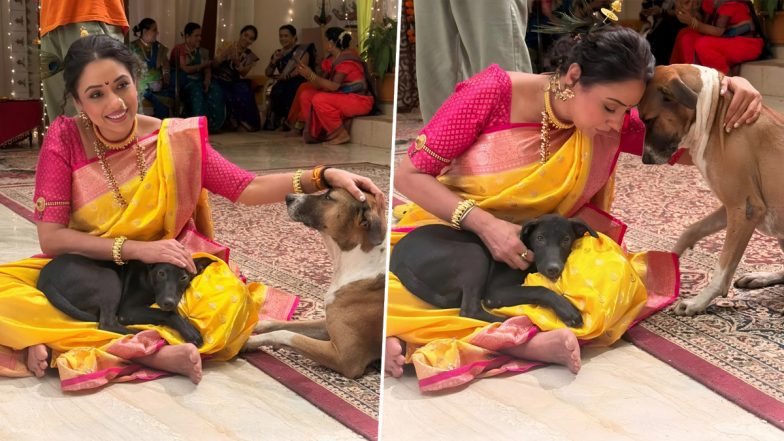 Navratri 2025: Rupali Ganguly Shares Heartfelt Message for Voiceless Souls From &lsquo;Anupamaa&rsquo; Sets; Says, &lsquo;Maa Kushmanda, Fill Every Heart With Kindness and Love&rsquo;