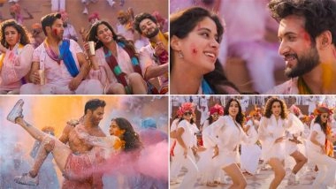 ‘Sunny Sanskari Ki Tulsi Kumari’ Song ‘Panwadi’: Varun Dhawan Says Track Is an Absolute Banger With High-Energy Beats and Colours (Watch Video)