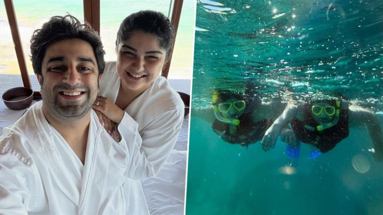Arjun Kapoor’s Sister Anshula Kapoor Shares Dreamy Maldives Holiday Pics With Fiance Rohan Thakkar, Calls It a ‘11/10’ Break (View Pics and Videos)