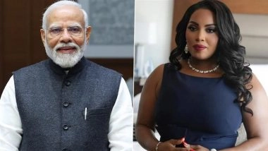 PM Narendra Modi Birthday: Mary Millben Sings Birthday Song, Wishes Good Health and Prosperity (Watch Video)