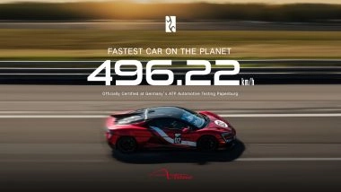 BYD Yangwang U9 Xtreme Becomes World’s Fastest Production Car With 308mph Speed Record, Beats Bugatti Chiron’s Record