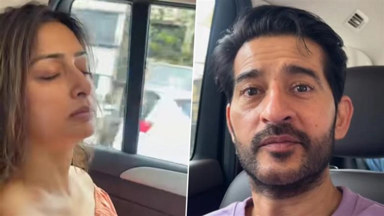 ‘Kyunki Saas Bhi Kabhi Bahu Thi’ Couple Hiten Tejwani Pulls Cute Prank on Wife Gauri Pradhan (Watch Video)