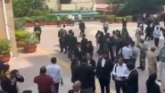 Delhi High Court Bomb Scare: Bomb Threat Was Hoax Call, Says DCP Devesh Kumar Mahla After Court Premises Vacated Following Threatening Email (Watch Videos)