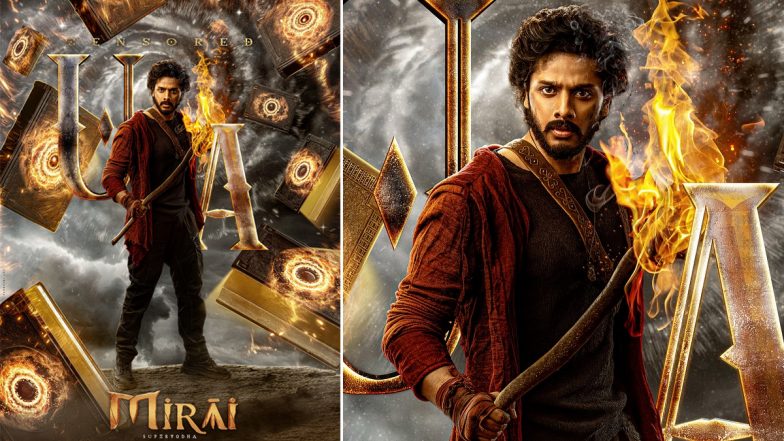 ‘Mirai’: Teja Sajja’s Upcoming Telugu Film Gets U/A Certificate From CBFC (View Poster)