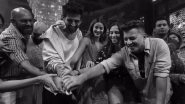 &lsquo;Tu Meri Main Tera Main Tera Tu Meri&rsquo;: Ananya Panday, Kartik Aaryan Celebrate Film&rsquo;s Wrap-Up With Team (Watch Video)