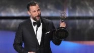 Emmy Awards 2025: Noah Wyle Wins First Best Actor Emmy for HBO Max&rsquo;s &lsquo;The Pitt&rsquo;, Credits Wife Sara Wells and Healthcare Workers (Watch Video)
