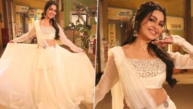 Navratri 2025: Shubhangi Atre Choreographs and Performs Dandiya Track for Show ‘Bhabiji Ghar Par Hai’