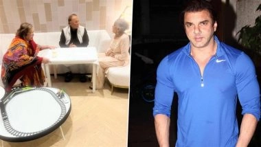 ‘The Best Triangular Series Ever Played’: Sohail Khan Posts Heartwarming Photo of Salma Khan, Helen and Salim Khan (View Pic)
