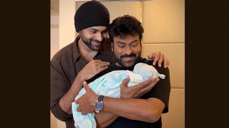 Chiranjeevi Welcomes Varun Tej and Lavanya Tripathi&rsquo;s Baby Boy With Heartfelt Message; Says, &lsquo;Wishing the Little One All the Happiness&rsquo; (View Pic)