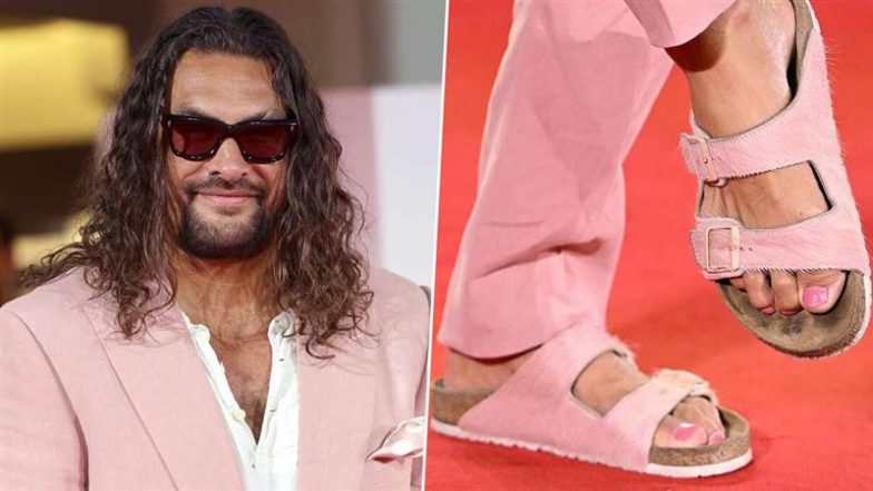 Venice Film Festival 2025: Jason Momoa Stuns in Head-to-Toe Pink with Eye-Catching Painted Toenails at ‘In the Hand of Dante’ Premiere (View Pic)