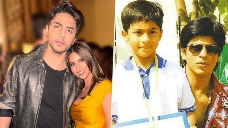 &lsquo;The Ba***ds of Bollywood&rsquo;: Suhana Khan Applauds Aryan Khan&rsquo;s Success, Shares Adorable Throwback Photo of Brother With Dad Shah Rukh Khan; Says &lsquo;Always Been Number 1&rsquo; (View Pics)