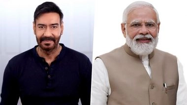PM Narendra Modi Birthday: Ajay Devgn Praises His Vision, Dedication and Fearless Leadership (Watch Video)