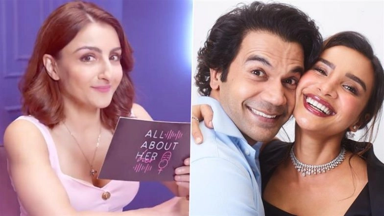 Rajkummar Rao’s Wife Patralekhaa Opens Up About Pregnancy Journey, Cravings and Surprising News on Soha Ali Khan’s Podcast ‘All About Her’ (Watch Video)