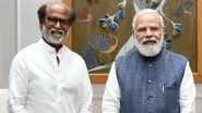 PM Narendra Modi Birthday: Rajinikanth Wishes 'Long Life, Good Health and Everlasting Strength' to the Prime Minister (View Post)