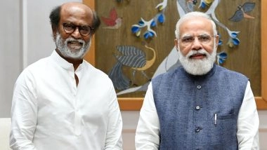 PM Narendra Modi Birthday: Rajinikanth Wishes 'Long Life, Good Health and Everlasting Strength' to the Prime Minister (View Post)