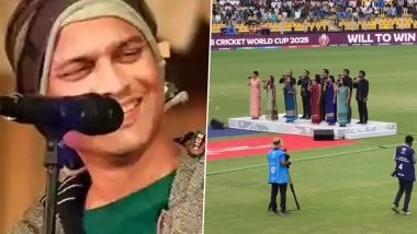 ICC Women's Cricket World Cup 2025: Shillong Chamber Choir Pays Musical Tribute to Zubeen Garg in Guwahati (Watch Video)