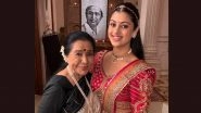 Asha Bhosle Turns 92: Granddaughter Zanai Bhosle Shares Heartfelt Birthday Wishes, Says &lsquo;Meri Choti Si Asha&rsquo; (View Pics)