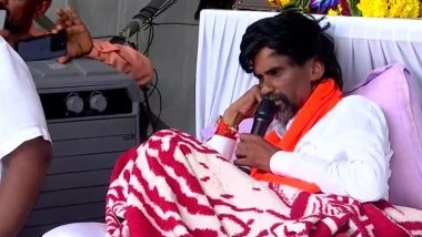 ‘Will Show Devendra Fadnavis What Marathas Are’: Manoj Jarange Patil Issues Stern Warning to Maharashtra CM, Says ‘Will Not Leave Mumbai Until All Demands Are Met’