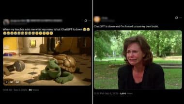 ChatGPT Is Down, But Internet Is High on Humour! Users Flood X Timeline With Funny Memes and Jokes After OpenAI Chatbot Undergoes Global Outage