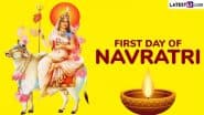 When Is the First Day of Navratri 2025? Check Sharad Navratri Start Date, Ghatasthapana Rituals, Legends and Other Details To Worship Goddess Durga During the Festival