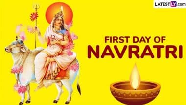 When Is the First Day of Navratri 2025? Check Sharad Navratri Start Date, Ghatasthapana Rituals, Legends and Other Details To Worship Goddess Durga During the Festival