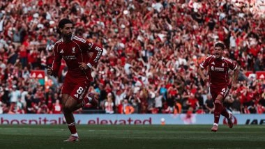 Liverpool 1–0 Arsenal, Premier League 2025–26: Dominik Szoboszlai’s Stunner Seals Narrow Win for Reds Over Gunners (Watch Goal Video Highlights)
