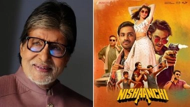 ‘Nishaanchi’: ‘All My Good Wishes’ – Amitabh Bachchan Shows Support to Anurag Kashyap’s Upcoming Thriller Starring Aaishvary Thackeray and Vedika Pinto