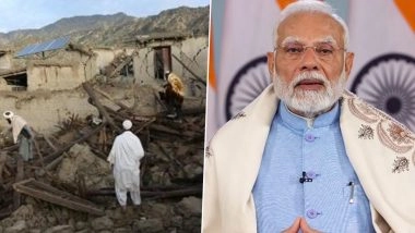 Afghanistan Earthquake: PM Narendra Modi Expresses Grief As Death Toll Crosses 812, Says India Stands Ready to Provide All Possible Humanitarian Aid and Relief