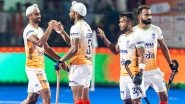 Hockey Asia Cup 2025: Abhishek Nain, Sukhjeet Singh, Jugraj Singh Score Hat-Tricks As India National Hockey Team Beats Kazakhstan 15&ndash;0 (Watch Goal Video Highlights)