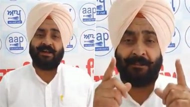 AAP MLA Harmeet Singh Dhillon Pathanmajra Flees Police Custody After Arrest in Punjab, Allegedly Opens Fire During Escape