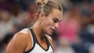 US Open 2025 Champion Aryna Sabalenka Pulls Out of China Open Due to Minor Injury