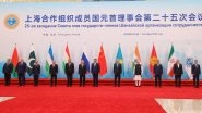 SCO Summit 2025: PM Narendra Modi Joins World Leaders in Tianjin for Photo Op (See Pic)