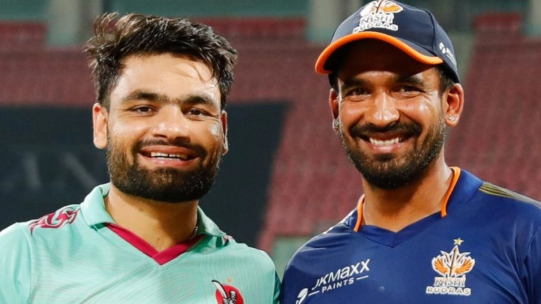 Kashi Rudras vs Meerut Mavericks, UP T20 League 2025 Qualifier 1 Live Streaming Online: Where To Watch Uttar Pradesh T20 League Match Live Telecast? Know Date, Time in IST and Venue Details