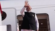 PM Narendra Modi Emplanes for New Delhi After Concluding China Visit for &lsquo;Productive&rsquo; SCO Summit 2025, Thanks President Xi Jinping (Watch Video)