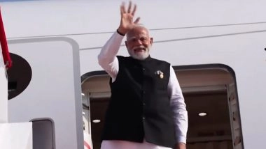 PM Narendra Modi Emplanes for New Delhi After Concluding China Visit for ‘Productive’ SCO Summit 2025, Thanks President Xi Jinping (Watch Video)