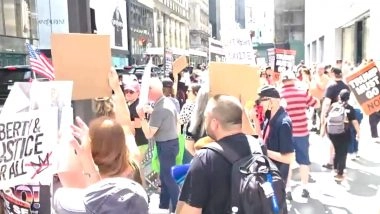 Labor Day Protests in US: Thousands Rally Across US Demanding Worker Protections and Opposing Donald Trump Policies (Watch Videos)