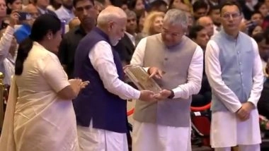 Semicon India 2025: Ashwini Vaishnaw Presents India’s 1st Fully Indigenous 32-Bit Chip to PM Narendra Modi, Know About ISRO Built ‘Vikram’ (Watch Video)