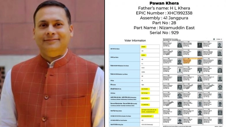 ‘Congress Is Quintessential Vote Chor’, Amit Malviya Claims Pawan Khera Holds Two Voter IDs